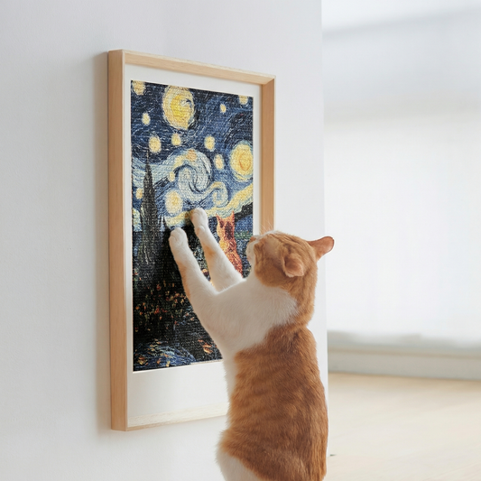 Stylish Cat Scratch Wall Art