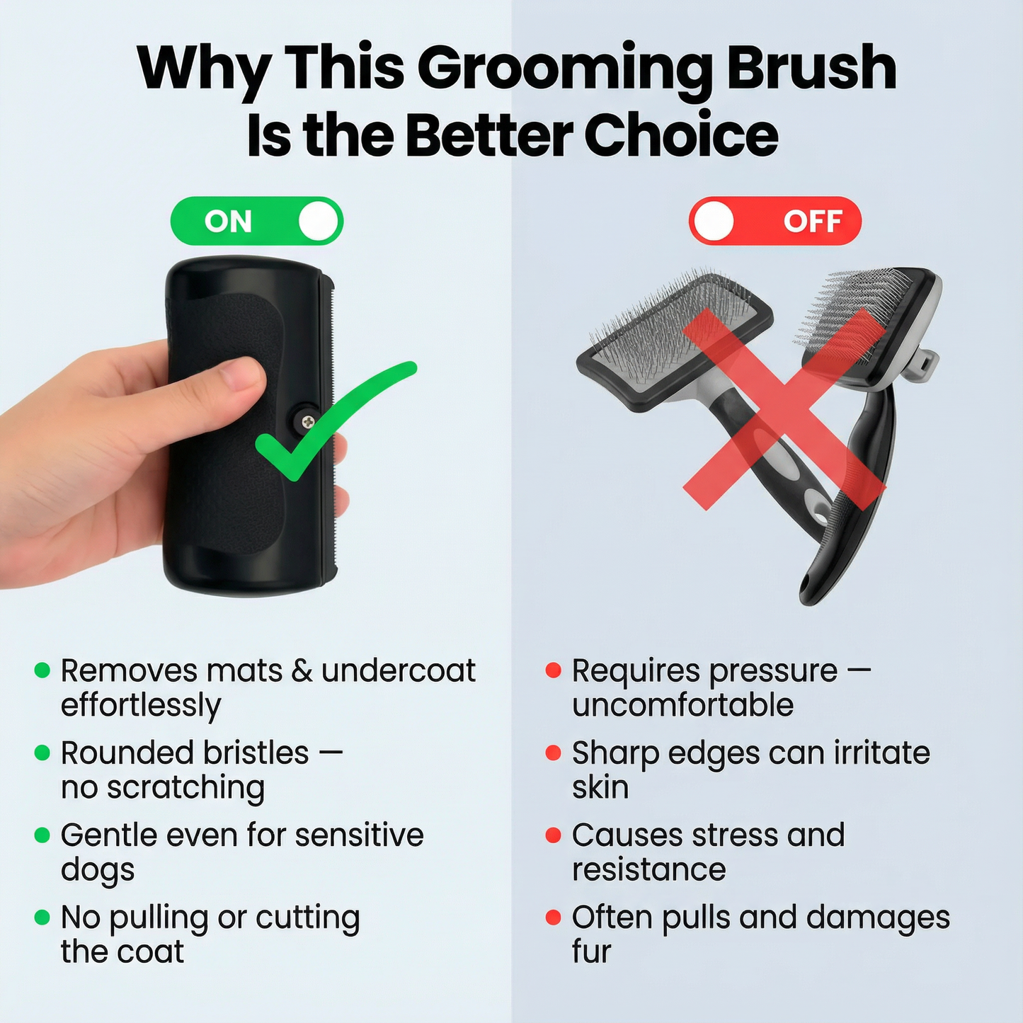SoftTouch™ Pet Grooming Brush