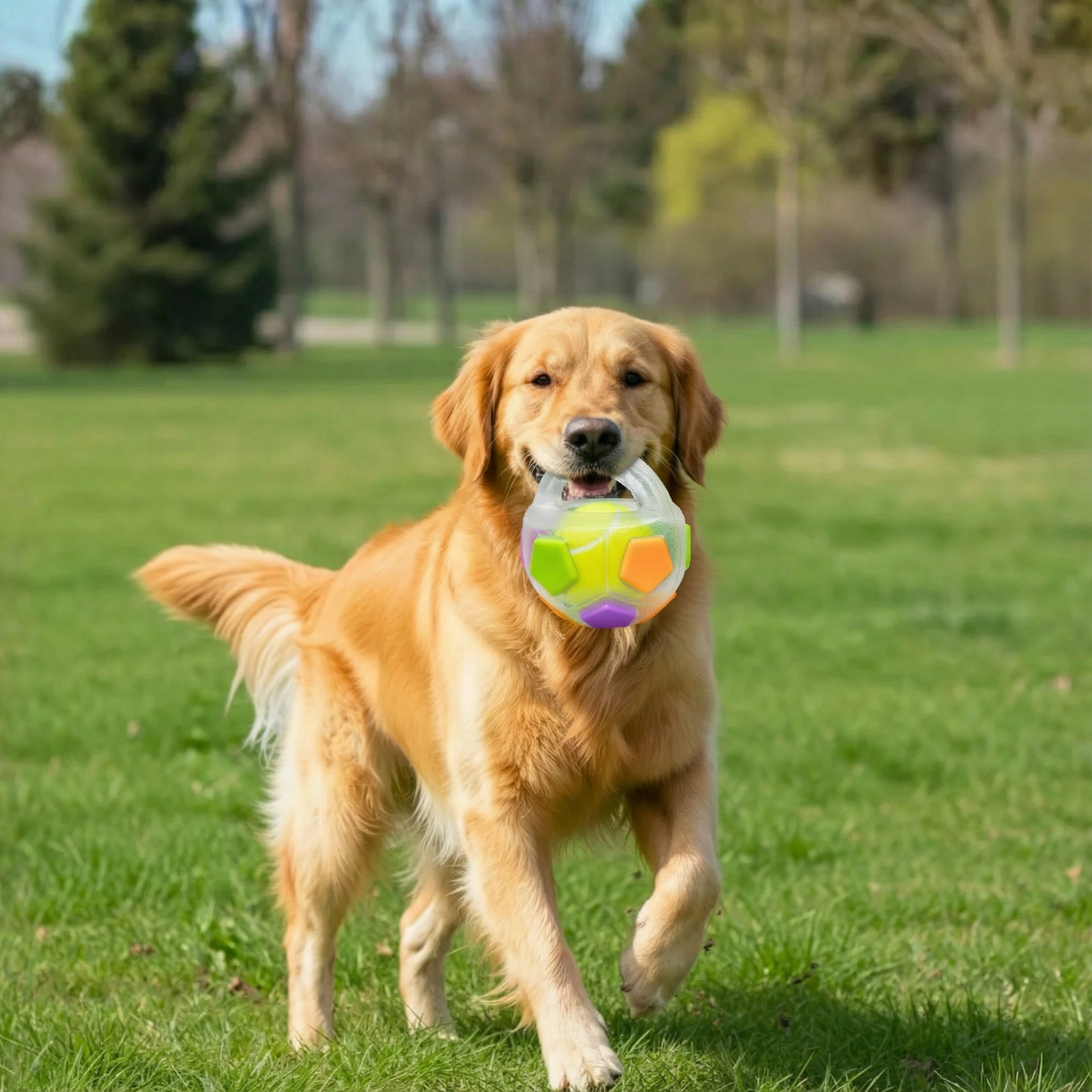 Durable Anti-Stress Chew Ball for Dogs