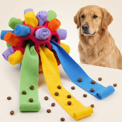 Felt Snuffle Ball – Interactive Treat Toy for Dogs