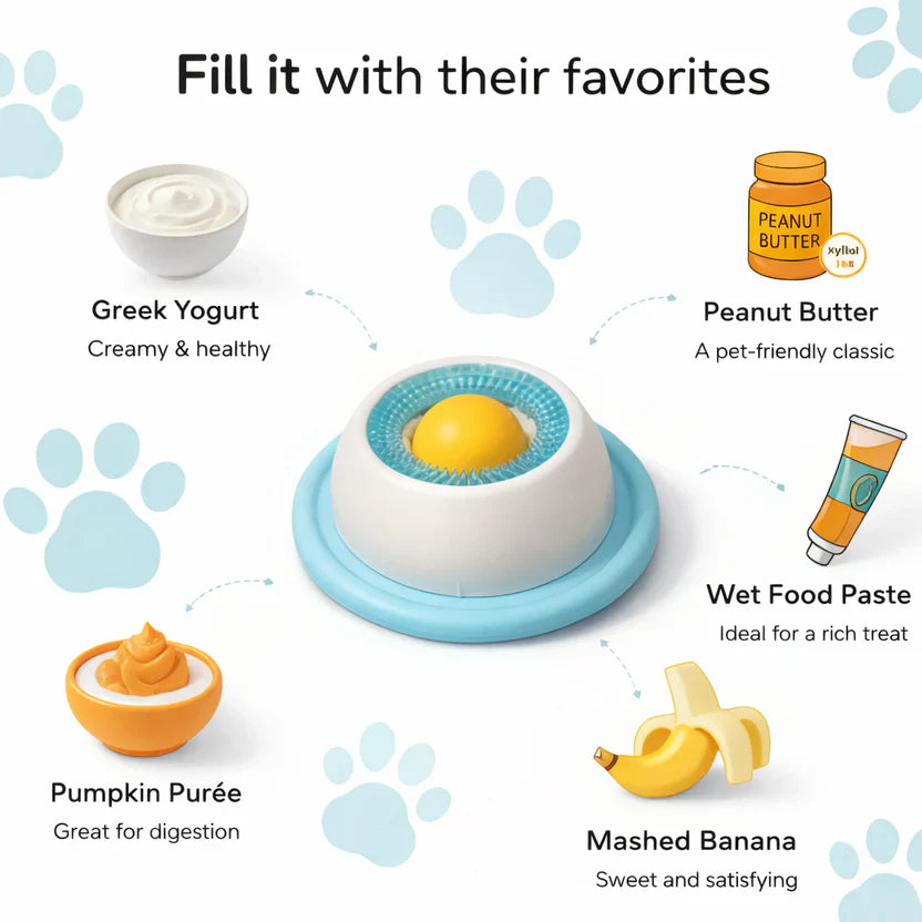 Liquid Lick Bowl for Dogs