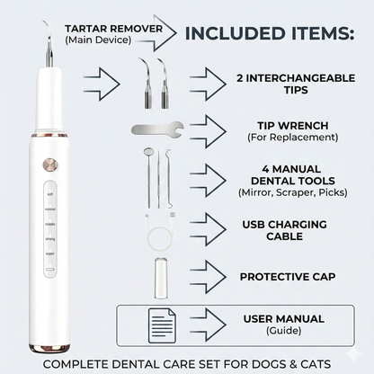 Silent Sonic Plaque & Tartar Remover For Dogs