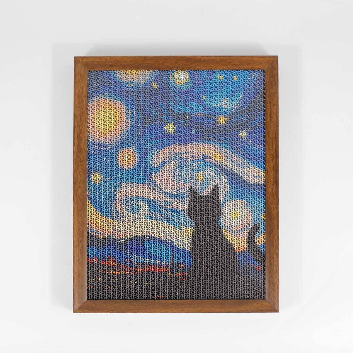 Stylish Cat Scratch Wall Art