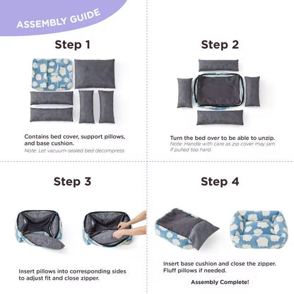 Super Soft Cloud Dog Bed