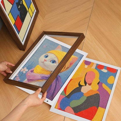 Stylish Cat Scratch Wall Art