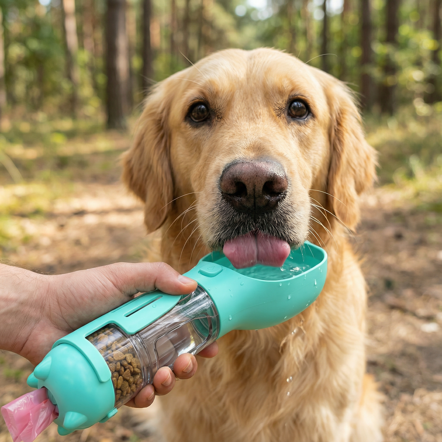 3-in-1 Dog Water Bottle