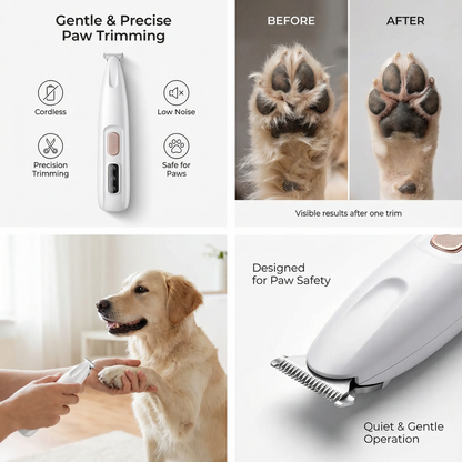 Paw & Detail Trimmer | Cordless Grooming for Dogs & Cats