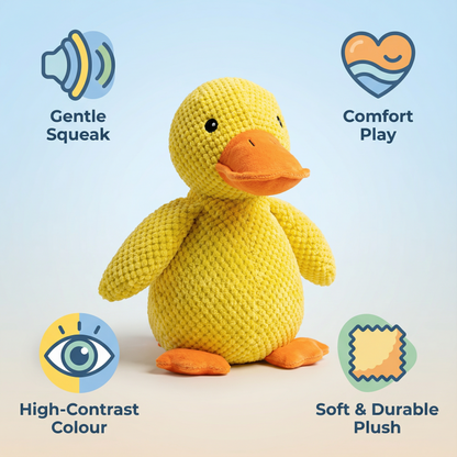 Calming Duck Plush Dog Toy