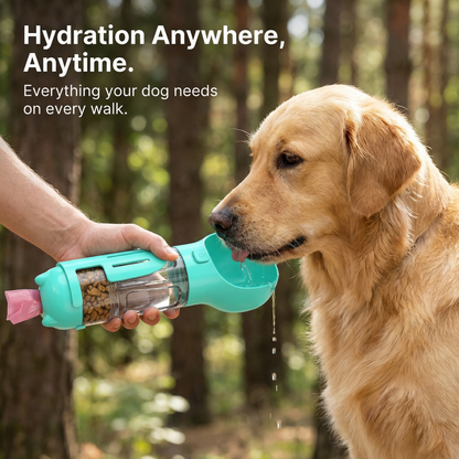 3-in-1 Dog Water Bottle