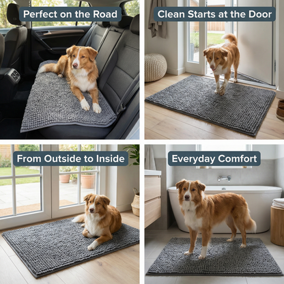 CleanStep Plush Paw Mat
