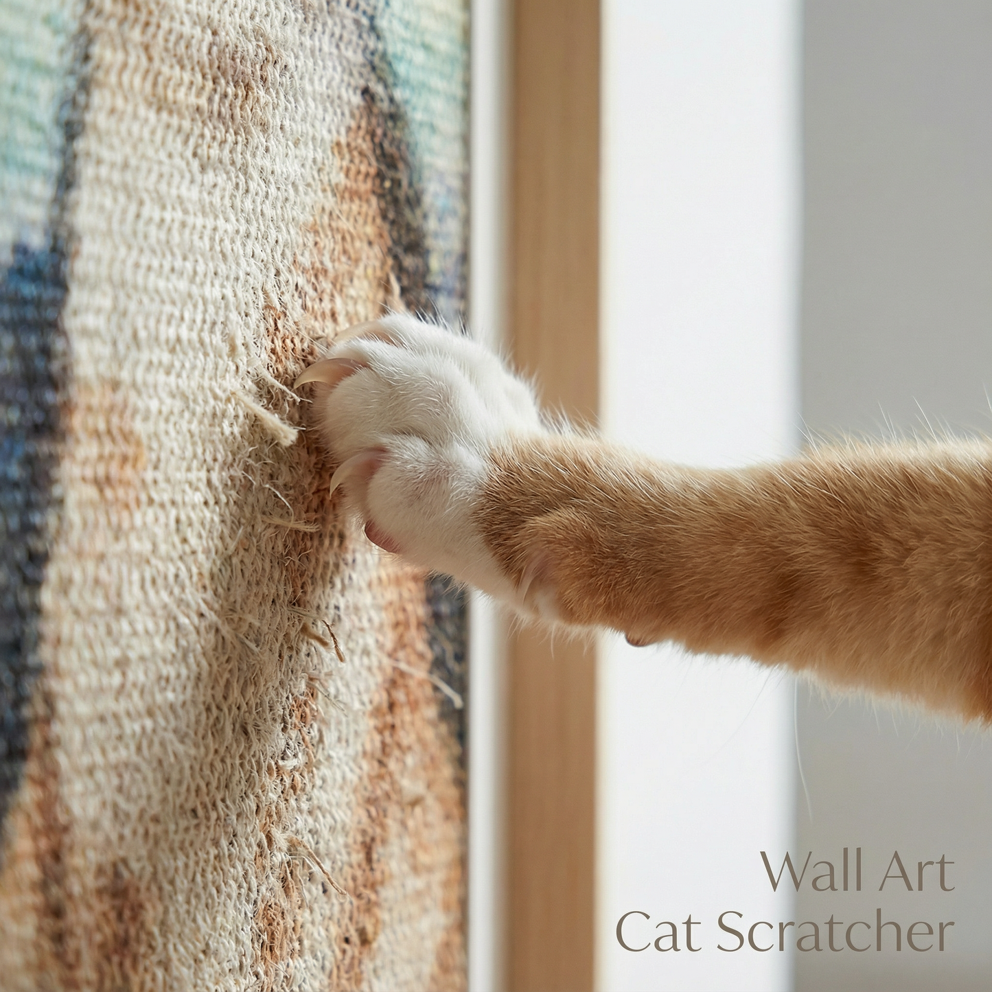 Stylish Cat Scratch Wall Art