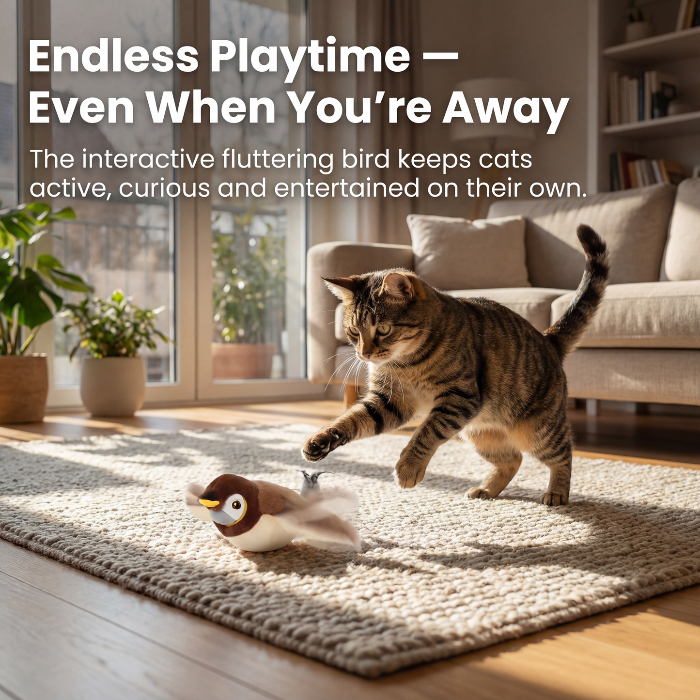 FlutterWing™ Interactive Cat Toy