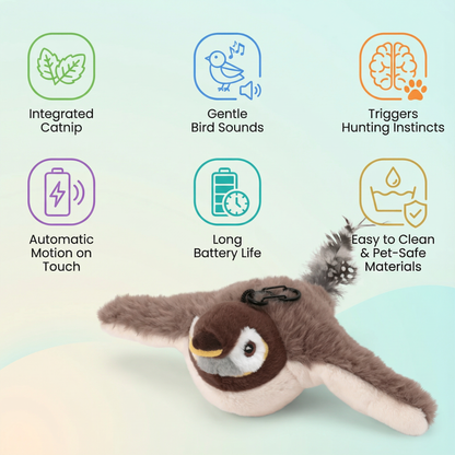 FlutterWing™ Interactive Cat Toy