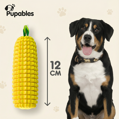 Durable Corn-Shape Chew Toy for Strong Chewers