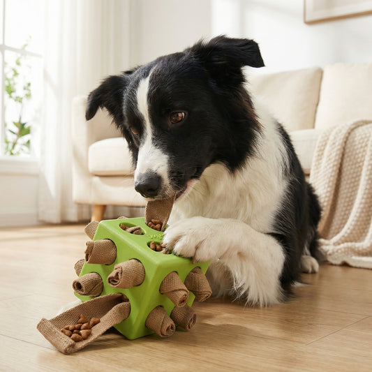 Interactive Treat Puzzle Cube