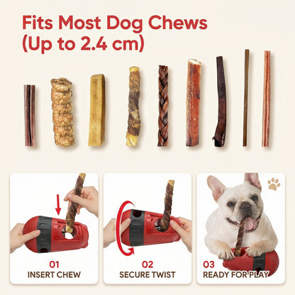 Dog Treat and Chew Holder Toy