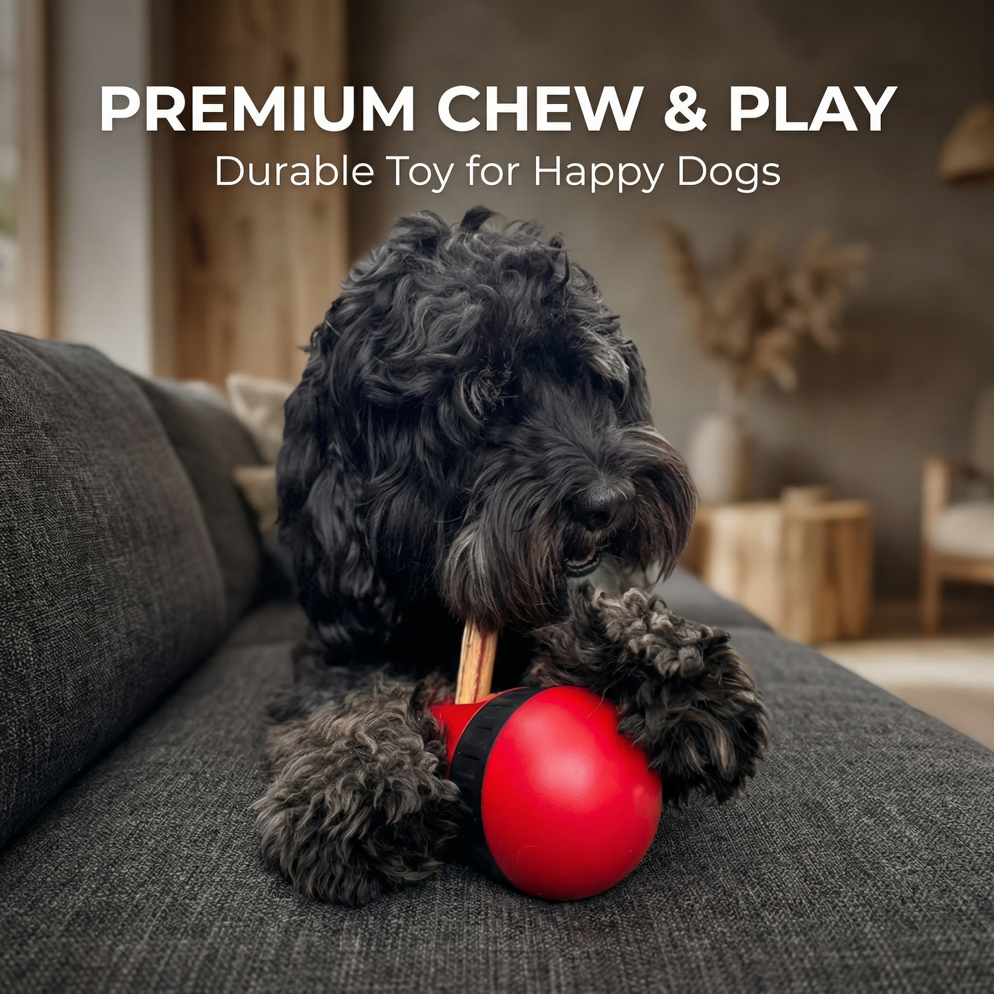Dog Treat and Chew Holder Toy