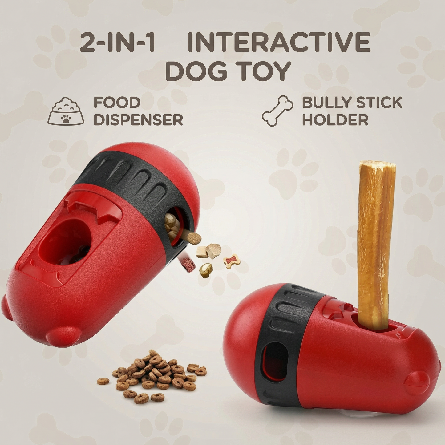 Dog Treat and Chew Holder Toy