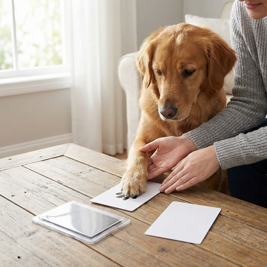 Dog and Cat Paw Print Memory Kit