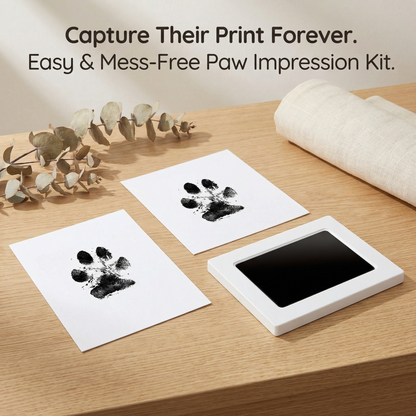 Dog and Cat Paw Print Memory Kit
