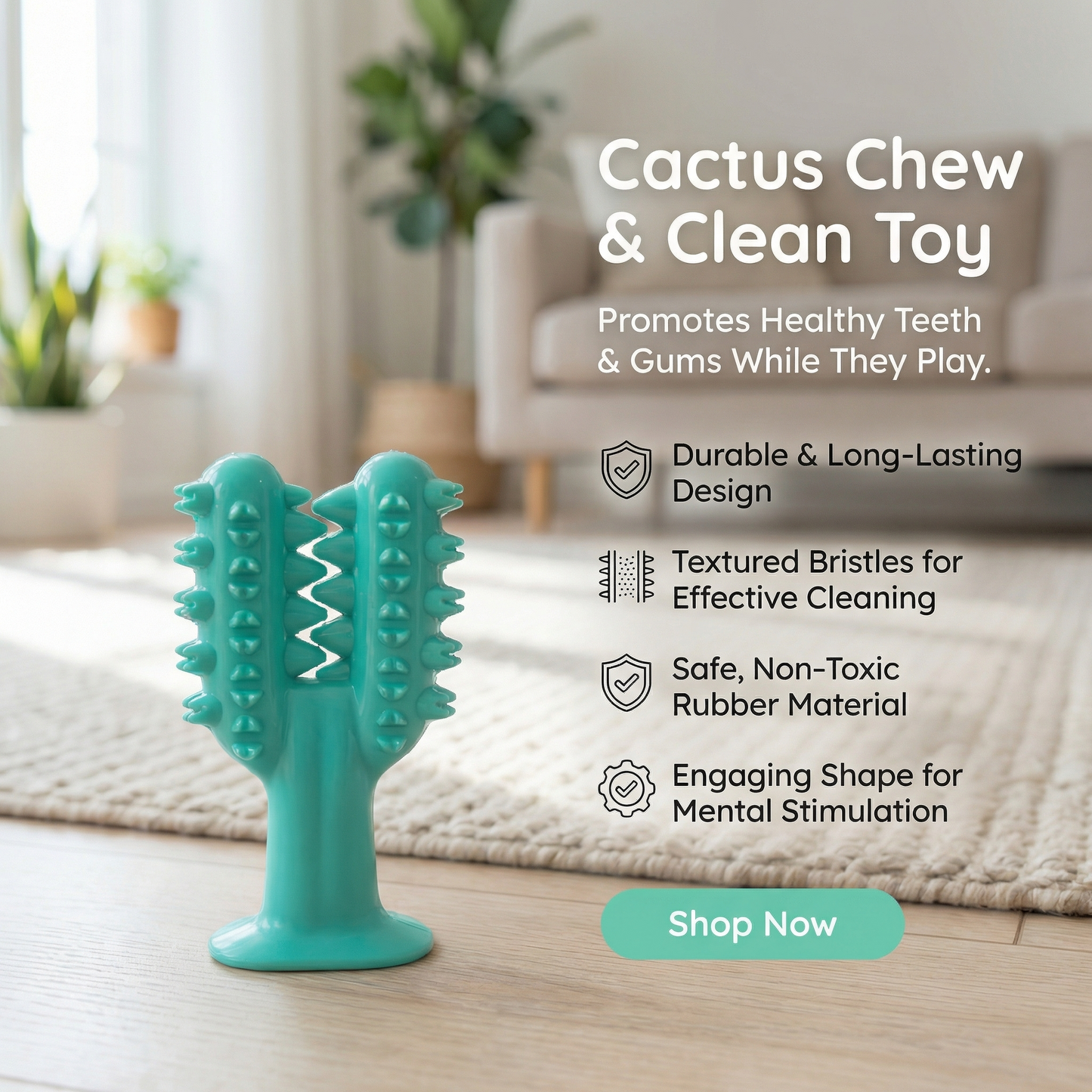 Dog Dental Cleaning Chew Toy
