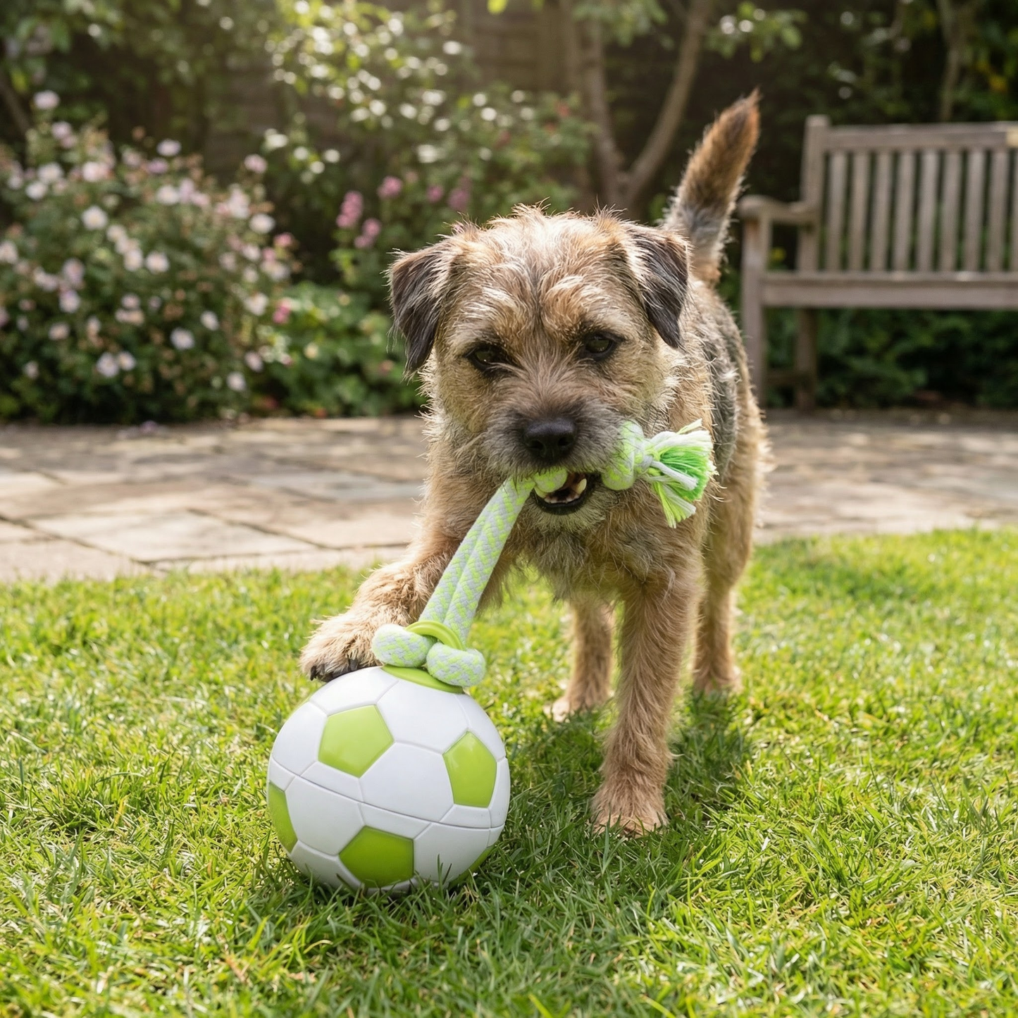 Motion Activated Dog Soccer Ball