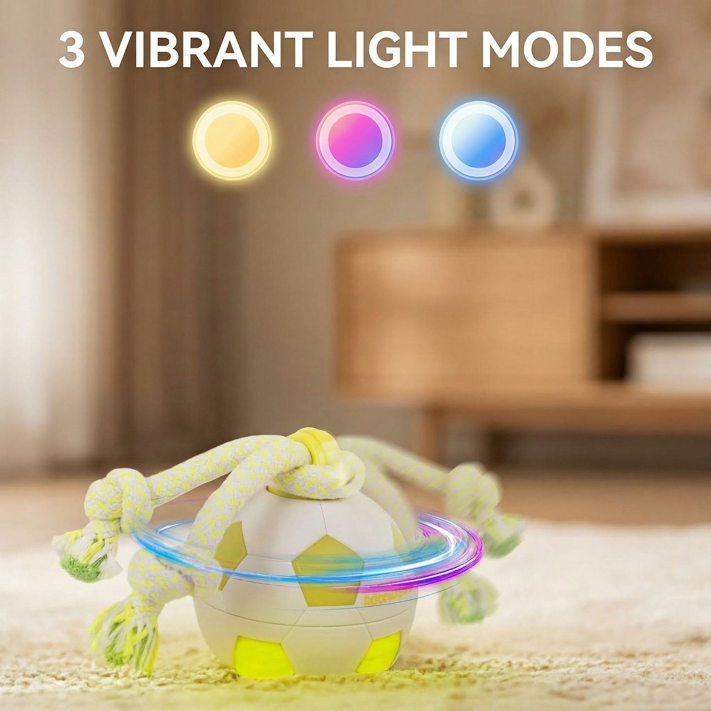 Motion Activated Dog Soccer Ball