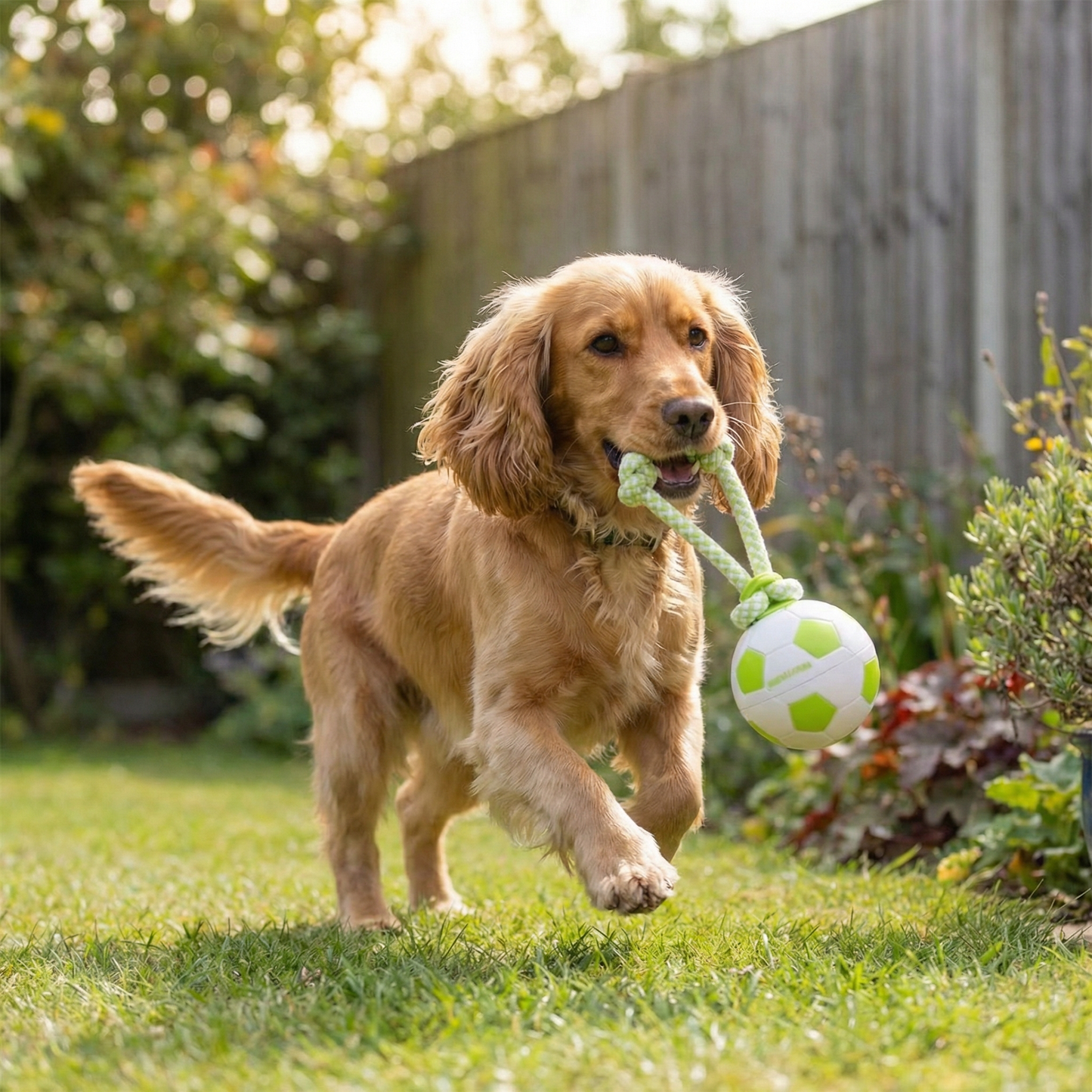 Motion Activated Dog Soccer Ball