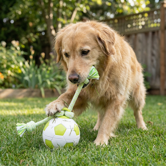 Motion Activated Dog Soccer Ball
