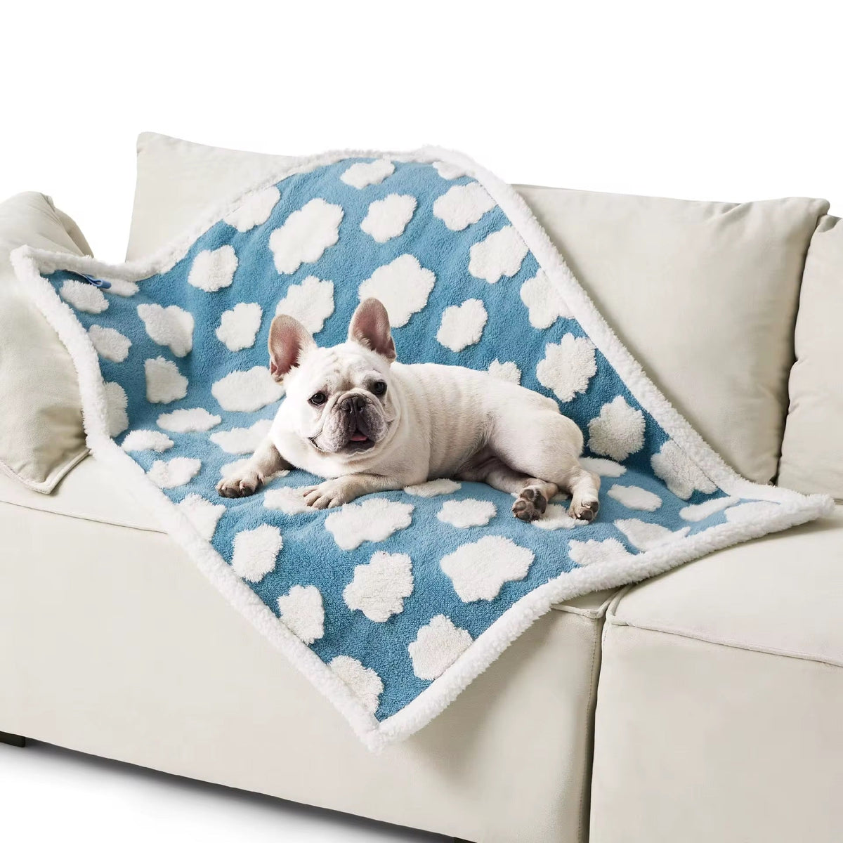 Waterproof Plush Cloud Dog Blanket