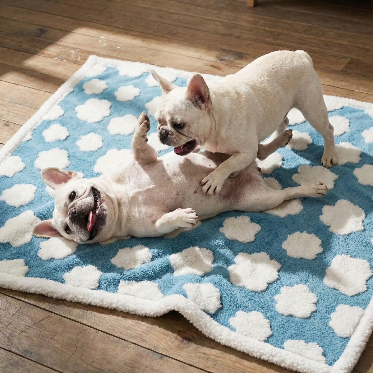 Waterproof Plush Cloud Dog Blanket
